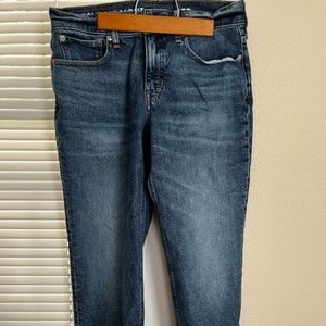 Jcrew Straight Leg Cropped Jeans